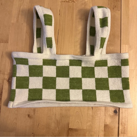 Belle the Label knit top in Wasabi - Picture 3 of 4